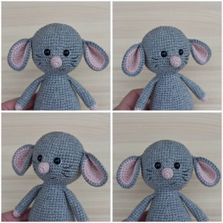 THÚ LEN HANDMADE - CHUỘT GIÁNG SINH