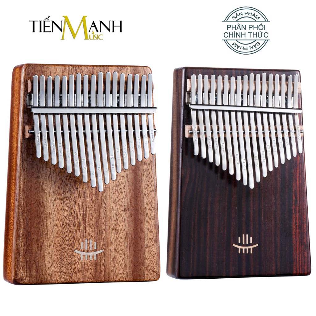 Đàn Kalimba 17 Phím Hluru KC-KO và KC-RW Chính Hãng (Gỗ Koa, Rosewood) - Nhạc Cụ Tiến Mạnh Music