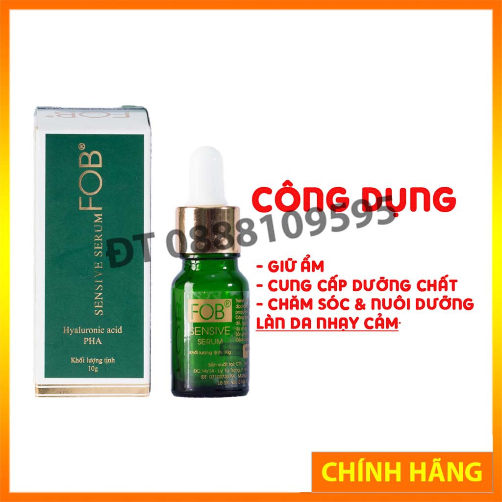 SENSIVE SERUM FOB xanh lá (Hỗ trợ chăm sóc da nhạy cảm)