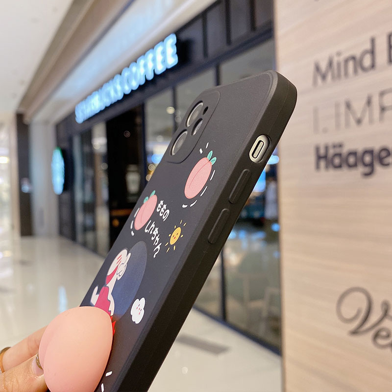 Ốp điện thoại silica dẻo mềm in hình cậu bé chống rơi cho iPhone6 6s 7 8 Plus X XS XR XSMAX 11 12 Pro Max | BigBuy360 - bigbuy360.vn