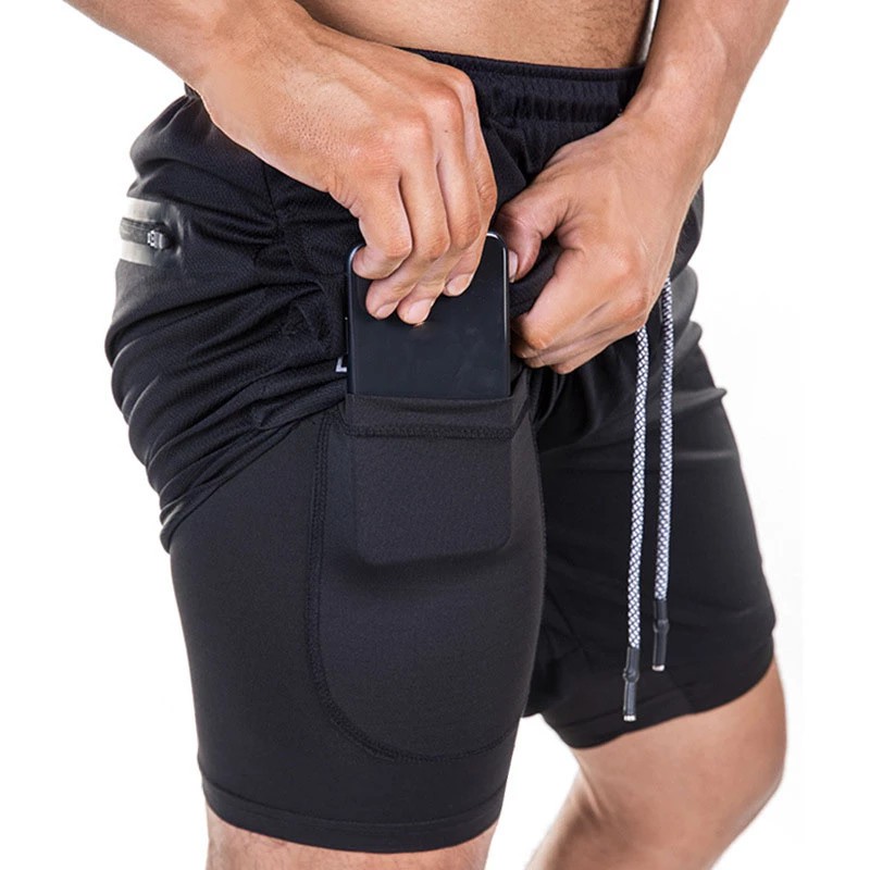 Quần Tập Gym Nam 2 Lớp ASRV Chất Train Life Siêu Thấm Hút Mồ Hôi,Đồ Tập Gym Nam Cao Cấp