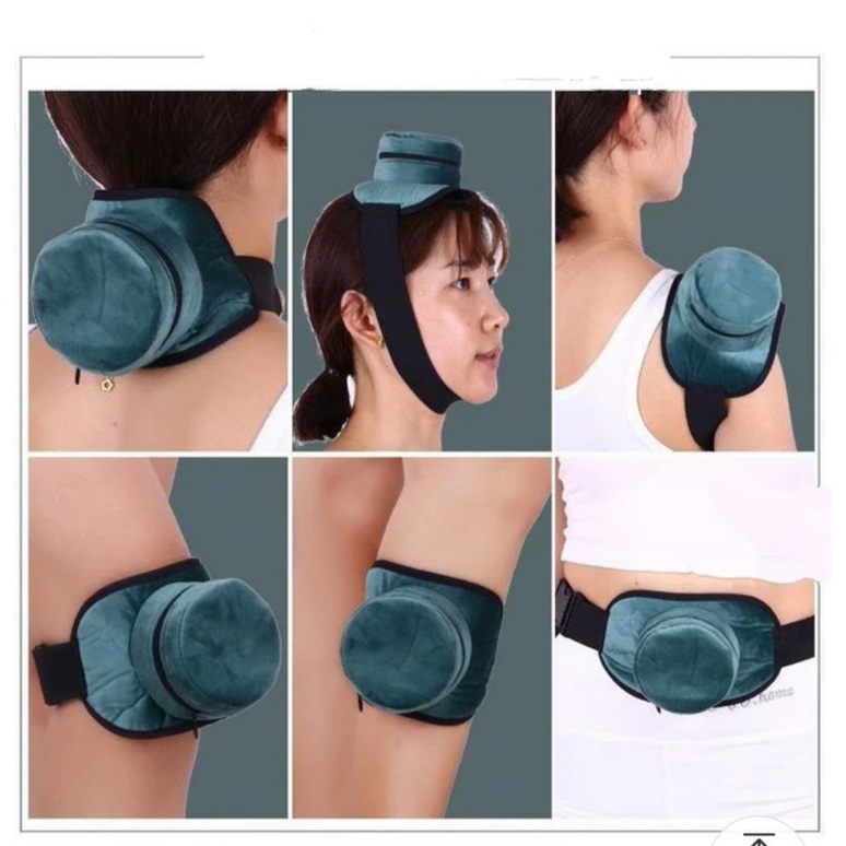 Đai xông ngải cứu kèm lư đồng. Đai chườm ấm cứu ngải.Ngải đoạn 108 viên