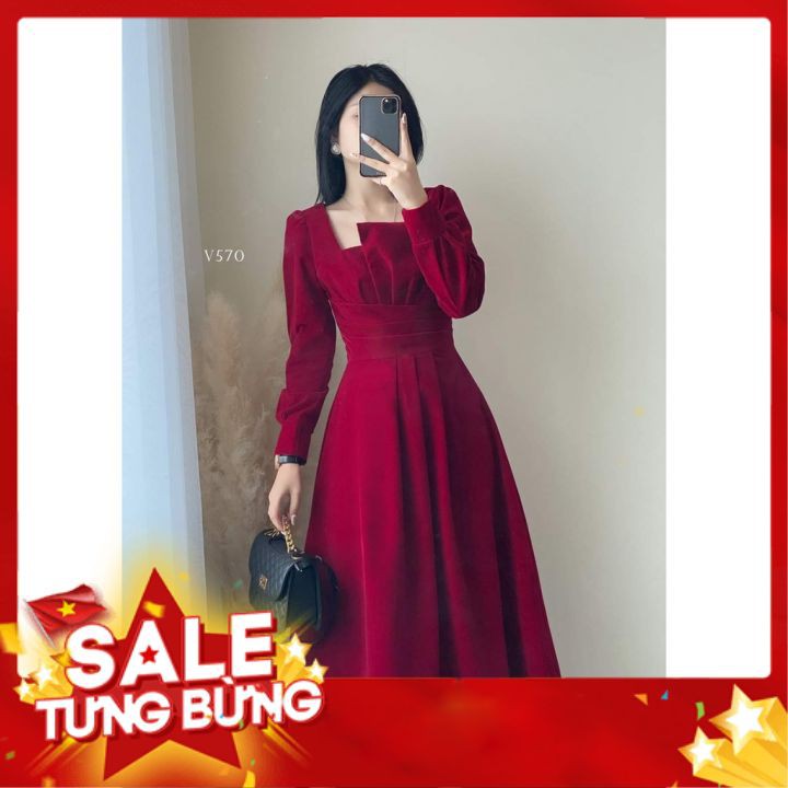 Đầm dự tiệc xòe tay phồng cách điệu Julliet Dress [HÀNG CÓ SẴN] | BigBuy360 - bigbuy360.vn