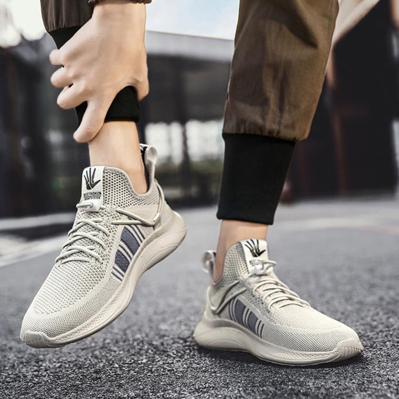 Giày Sneaker Thoáng Khí Thời Trang Cho Nam