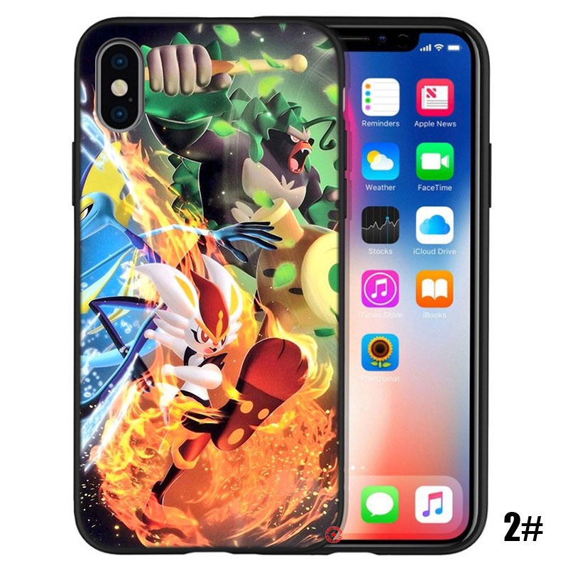 Ốp Điện Thoại Họa Tiết Pokemon Cho iPhone SE XR 5 5s 6 6s 7 8 Plus 11 Pro Max RR36