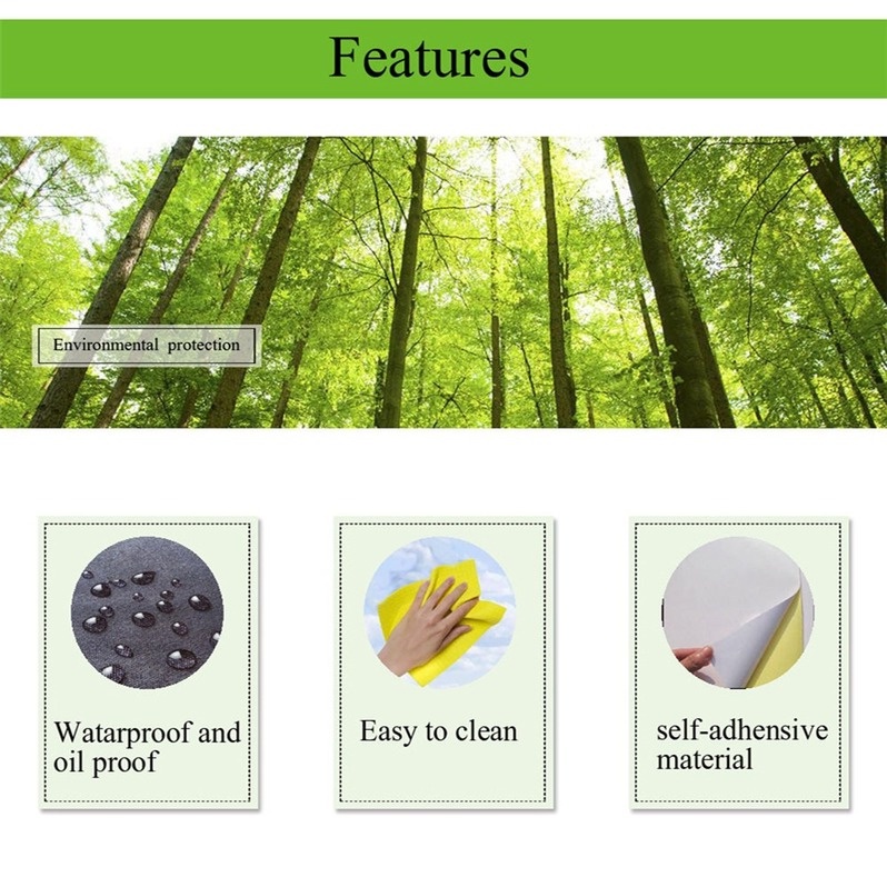 Miếng Dán Tường 3d Chống Thấm Nước 10x10 X 1 Cái