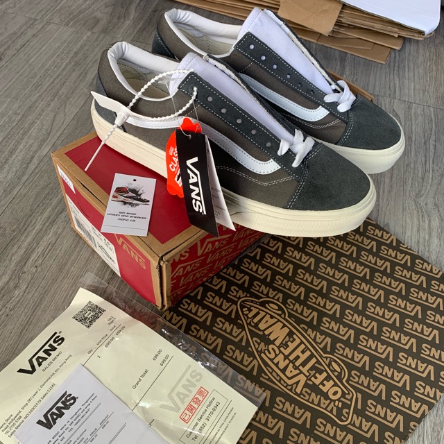 ẢNH THẬT | Giày thể thao VANS PHỐI MÀU XÁM