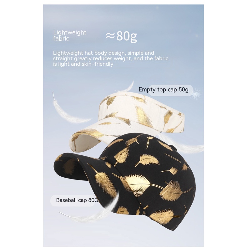 Mũ Lưỡi Trai Hở Chóp Chống Nắng Thời Trang Xuân Hè Cho Nam Nữ