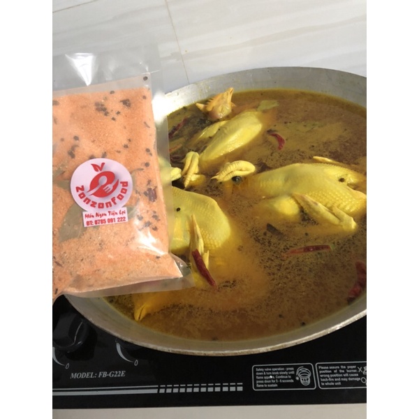 Gia vị ủ muối hoa tiêu siêu ngon,chuẩn vị gói 1 con gà.