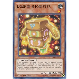 Thẻ bài Yugioh - TCG - Doshin @Ignister / IGAS-EN006_1st'