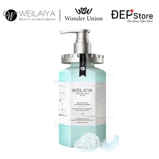 Dầu gội phục hồi đa tầng nấm truffle weilaiya, phục hồi tóc khô x 450ml