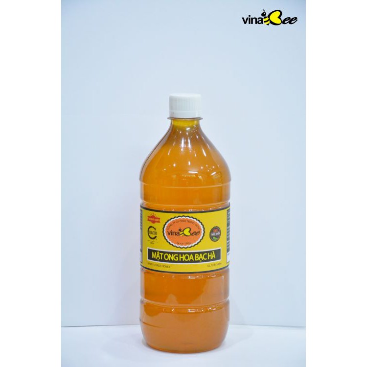 Mật ong hoa bạc hà Vinabee 1400gr