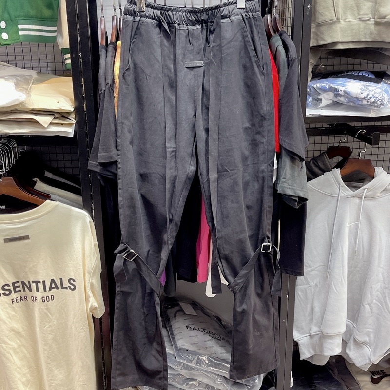 ⚡️[Hight Quality] - Quần FOG FEAR OF GOD Bondage Pant Black Seventh Collection, Quần Cargo Pants FOG