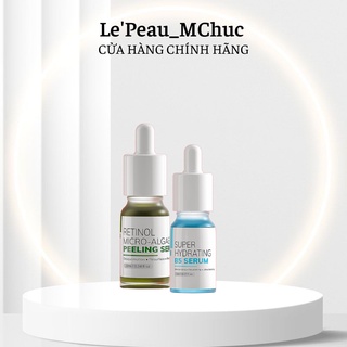 Peel da retinol vi tảo Le'Peau 10ml, Serum giảm mụn, tái tạo da sinh học, tặng kèm Serum B5 phục hồi,Hiệu quả Sau 7 Ngày