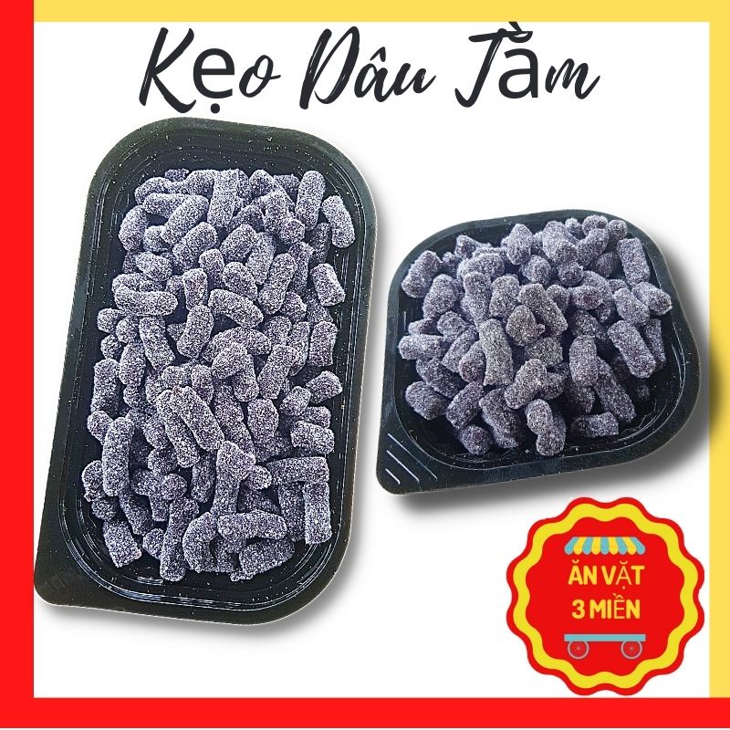 Ô mai kẹo Dâu Tằm Đà Lạt 300g và 500g