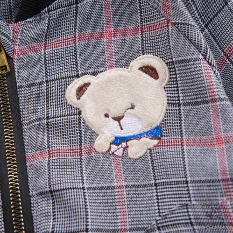 Set Áo Thun Tay Ngắn &amp; Quần Short Caro Cho Bé Trai