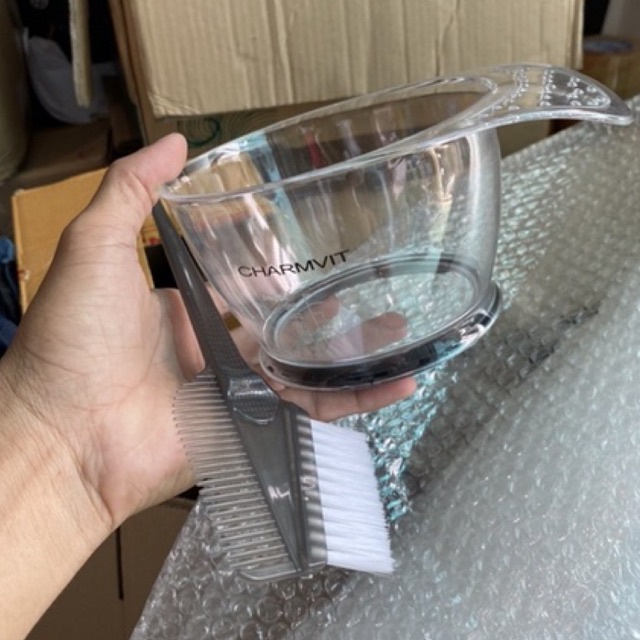 COMBO CHÉN NHUỘM KÈM CỌ NHUỘM CAO CẤP TẠI NHÀ