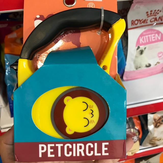 Dây dắt rút tự động chó mèo Pet circle