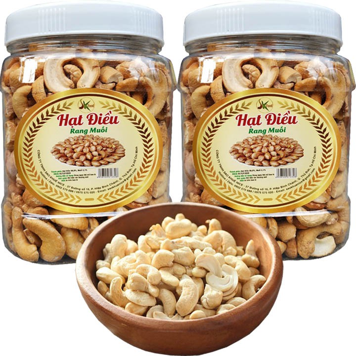 1kg Hạt điều vỡ rang muối chất lượng SKFOOD | BigBuy360 - bigbuy360.vn