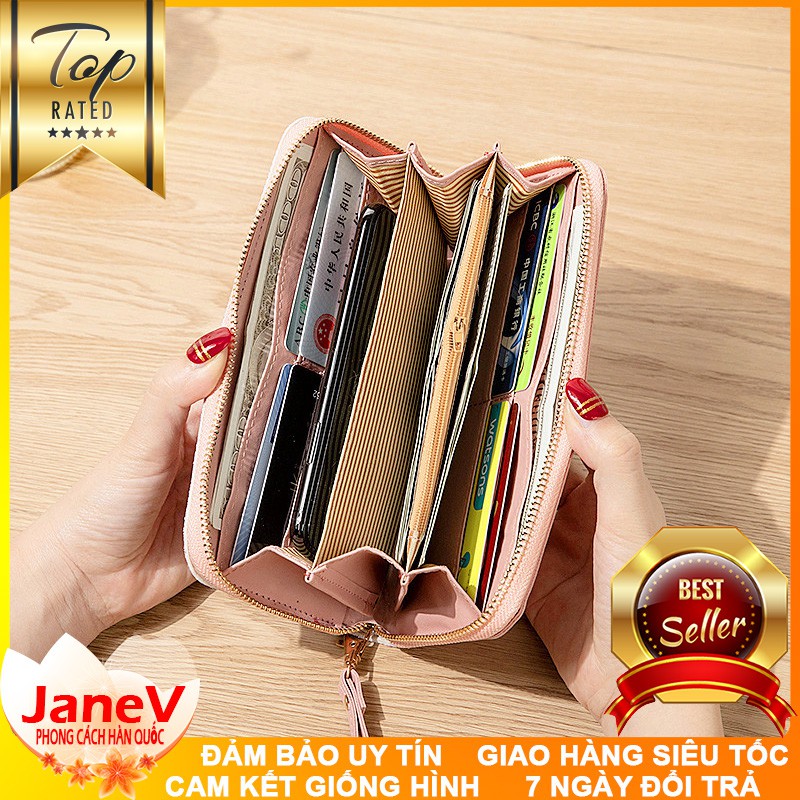 [6 MÀU] Ví Cầm Tay Nữ Dài Cao Cấp Sang Trọng Phong Cách Hàn Quốc TVNN236 | BigBuy360 - bigbuy360.vn