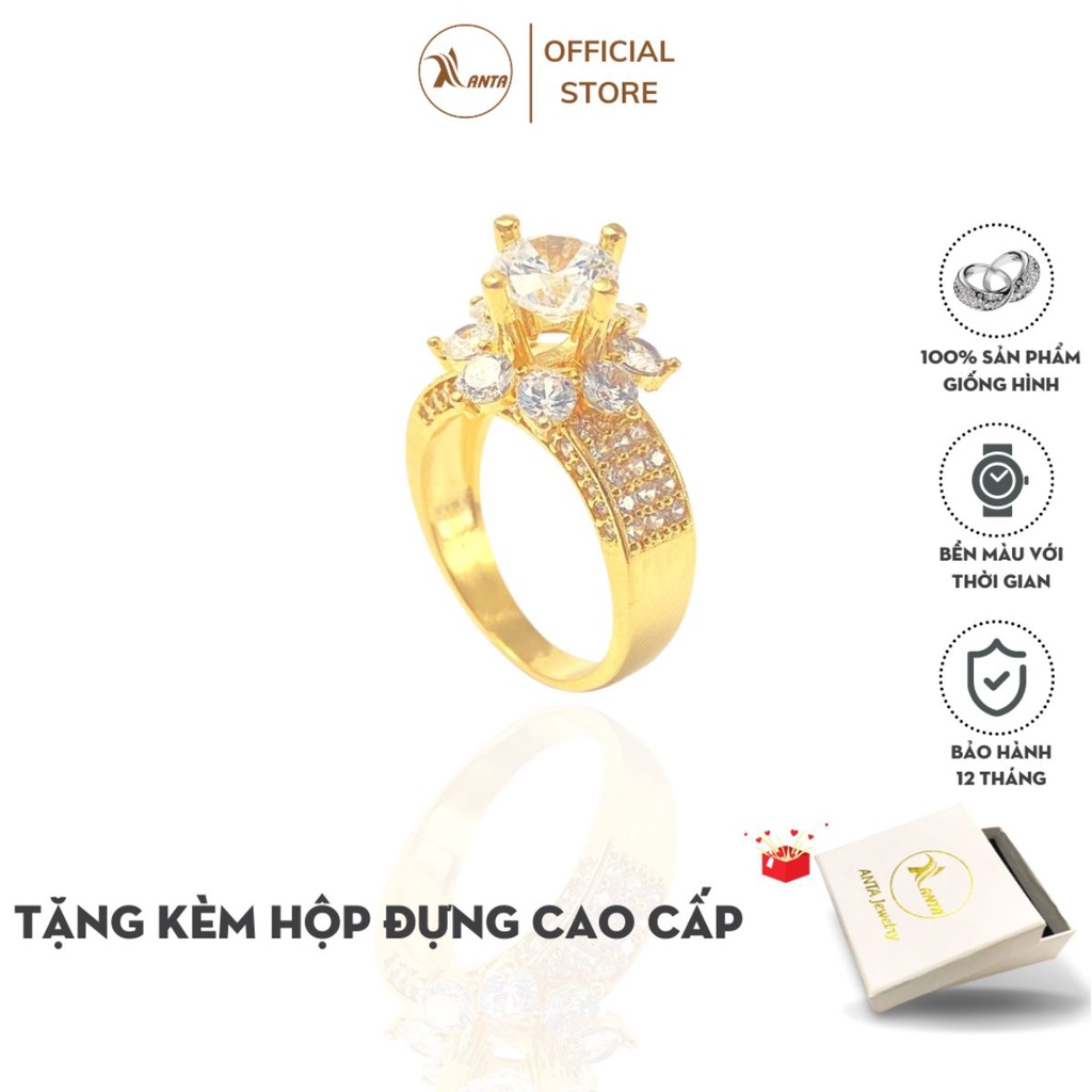 Nhẫn bạc Ý 925 đẳng cấp ANTA Jewlery ATJ5507D