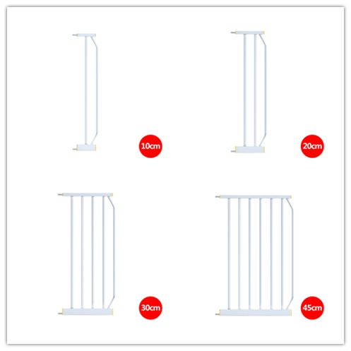 Thanh nối mở rộng thanh chặn cầu thang - Phụ kiện mở rộng thêm 10cm cho thanh chắn Babysafe