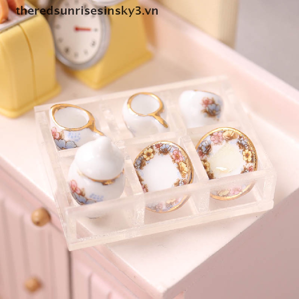 Hộp Đựng Mỹ Phẩm 4 / 6 1: 12 Cho Nhà Búp Bê