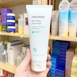 (SALE LỖ) Sữa Rửa Mặt Innisfree Bija  Trouble Facial Foam 150ml