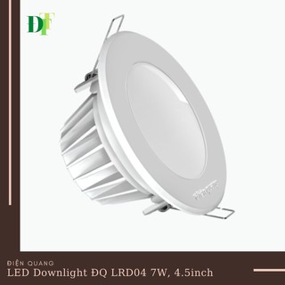 Bộ đèn led downlight điện quang đq lrd04 07740 115