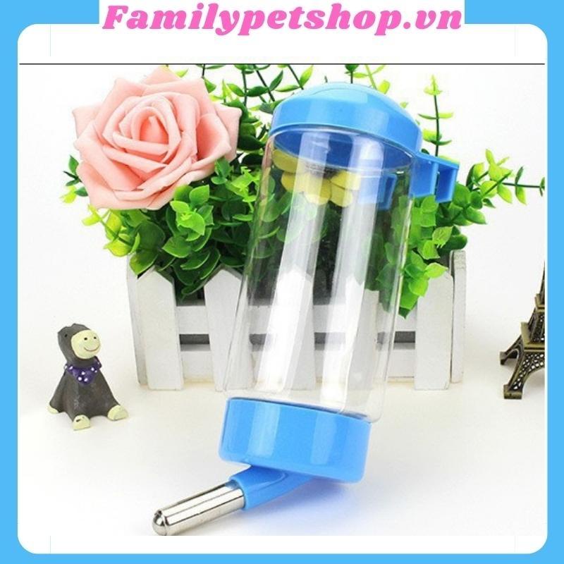 Bình nước cho chó mèoBình nước tự động gắn chuồng 400mlFamilyPetshop.vn