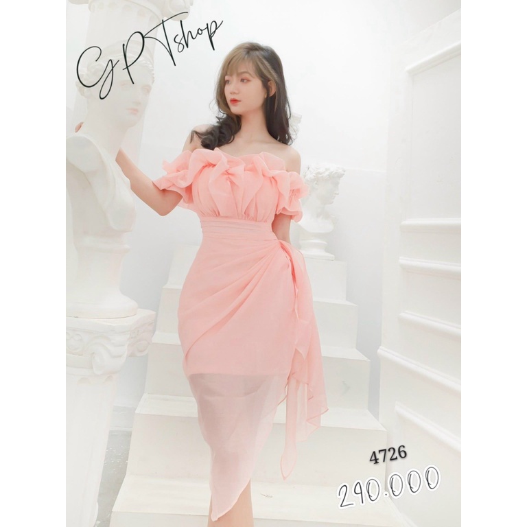 (Free ship) ĐẦM VOAN XỐP CỰC KÌ TÔN DÁNG UP hhp