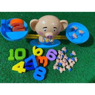 Đồ chơi bàn cân toán học cho bé