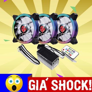 Kit 3 fan raijintek sklera 12 rbw add