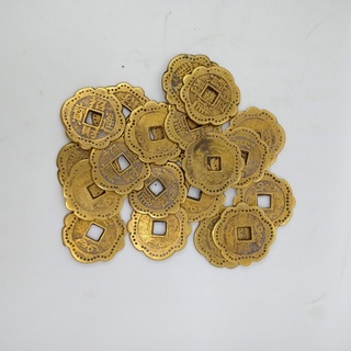 Đồng xu hoa mai kim tiền nhỏ 3cm