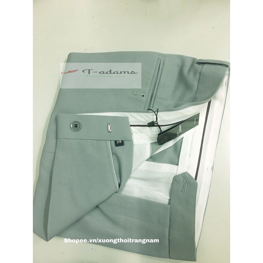 Quần âu nam xám nhạt [ free ship] | BigBuy360 - bigbuy360.vn