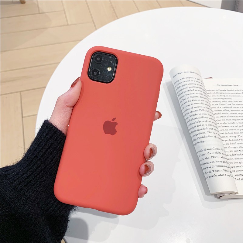 Ốp lưng iphone Chống Bẩn Full Viền Logo Táo 5/5s/6/6plus/6s/6splus/7/7plus/8/8plus/x/xr/xs/11/12/pro/max/plus/promax | BigBuy360 - bigbuy360.vn