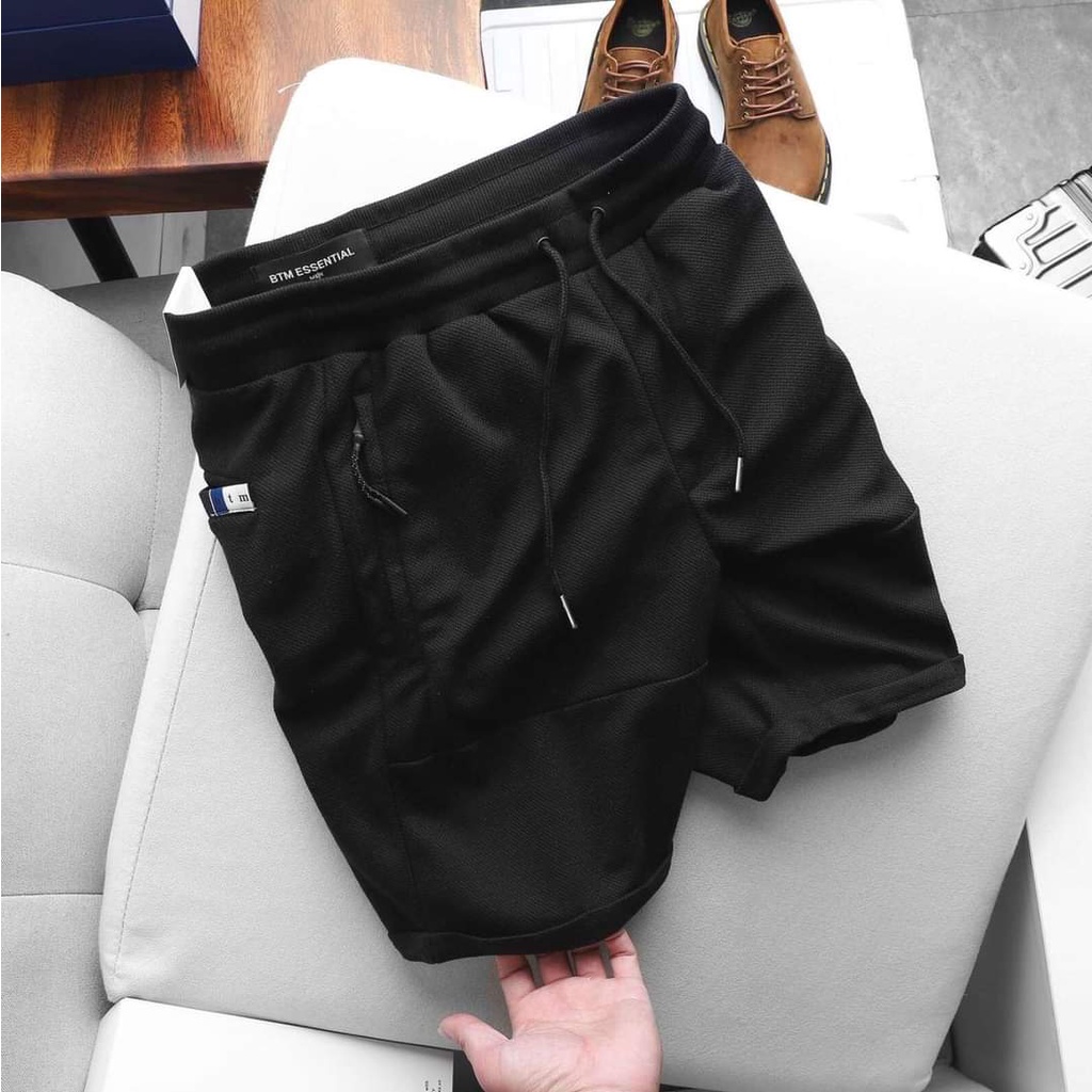 Siêu phẩm quần short lửng thời trang chất liệu pique cao cấp