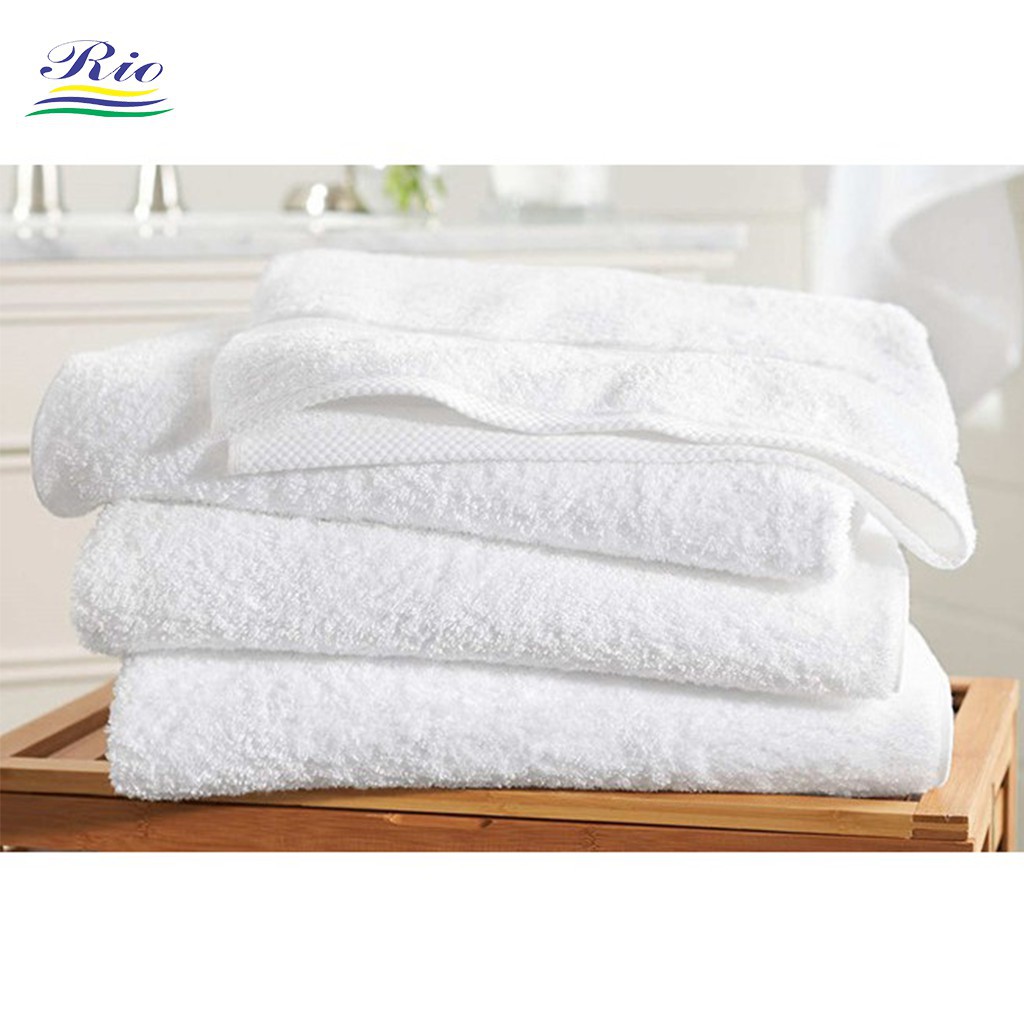 Khăn tắm khách sạn Riotex khăn cotton 100%, kích thước 60x120 270g