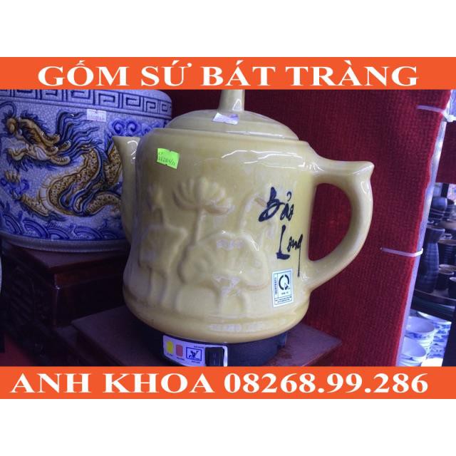 Bình sắc thuốc Bát Tràng - Gốm sứ Bát Tràng Anh Khoa