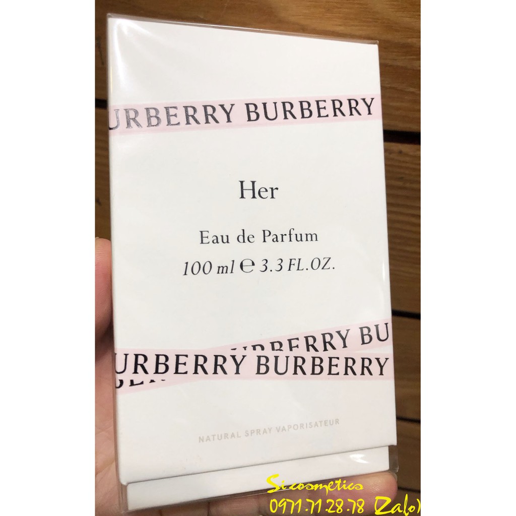 Nước Hoa Nữ Burberry Her EDP 100ml
