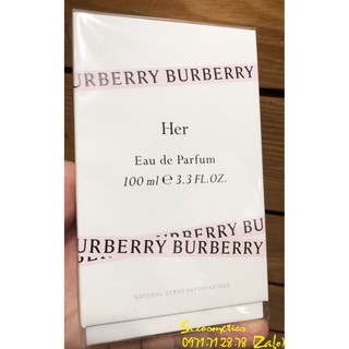 Nước hoa nữ burberry her edp 100ml