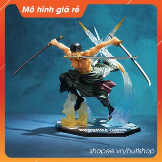 Mô hình Figure Thợ săn hải tặc Roronoa Zoro chiến đấu - One Piece