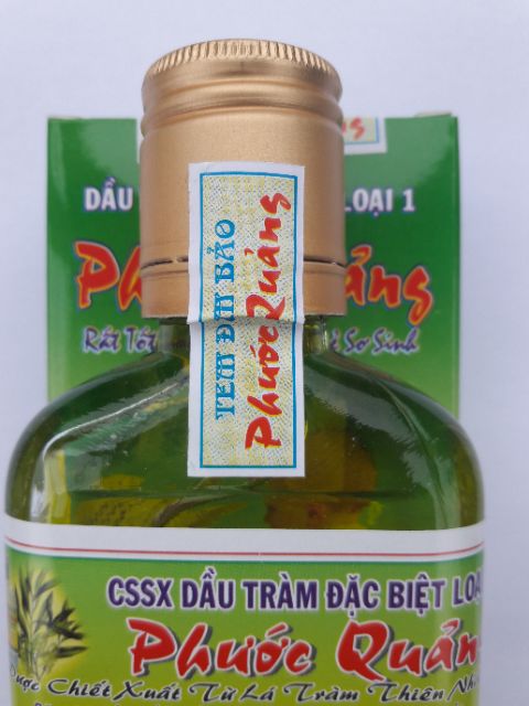 Combo 2 chai tinh dầu tràm đặc biệt Phước Quảng cho trẻ sơ sinh