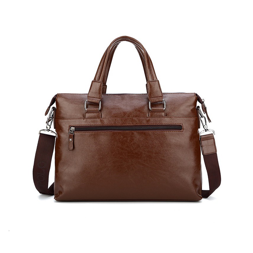 Túi xách công sở POLO da bò cao cấp, đựng vừa laptop 14 inch - ĐIỆN MÁY PICO | BigBuy360 - bigbuy360.vn