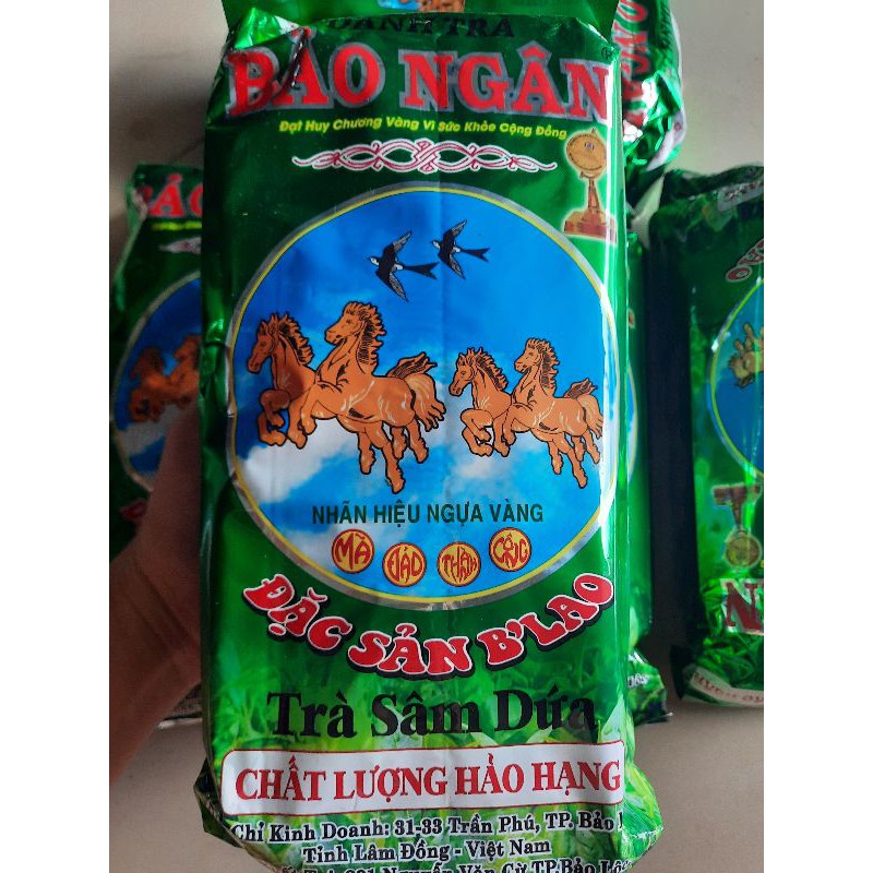 Combor sỉ 10 gói trà sâm dứa Bảo Ngân (350gr/gói)