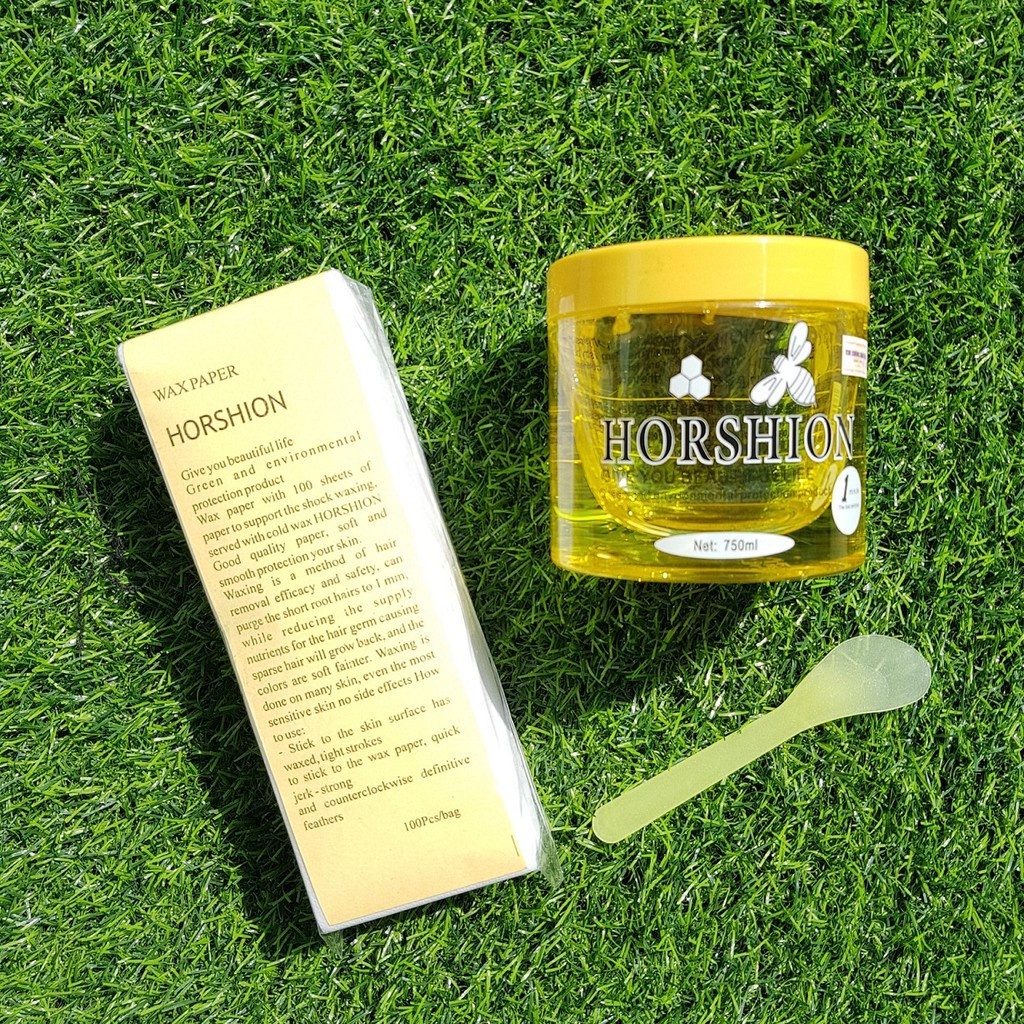 Tẩy Lông Lạnh Mật Ong Horshion Wax 750ml