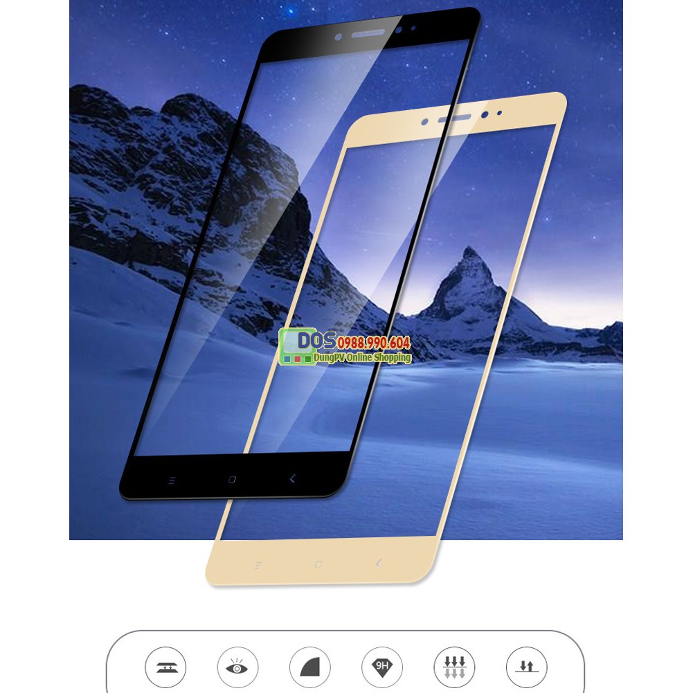 Miếng dán cường lực Xiaomi Mi Max 2 full màn hình