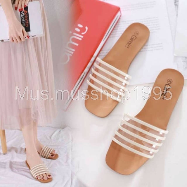 Giày Sandal Phong Cách Hàn Quốc Cho Nữ Tuổi Teen 2021 KR21