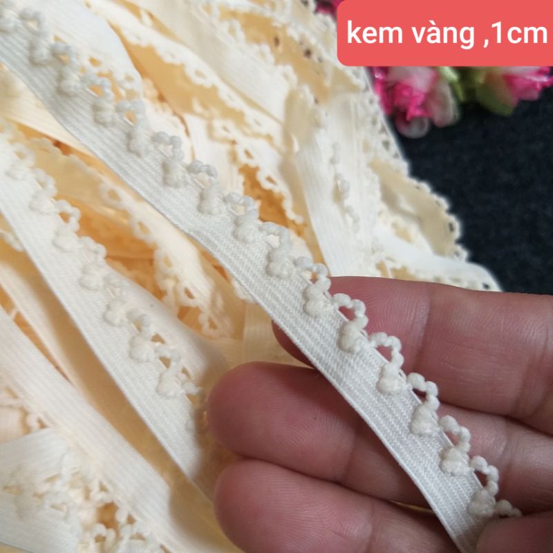 Chun viền chip , size 1 cm đến 1.4cm