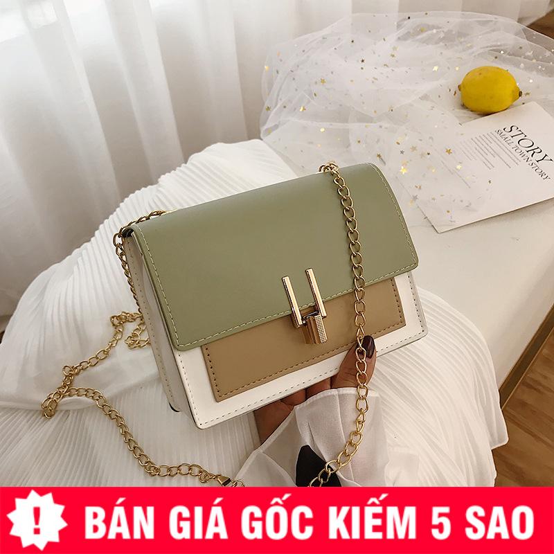 Túi Đeo Chéo Nữ Thời Trang Phối Khoá Chữ Y P2104
